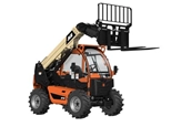 New Telehandler,Side of new Telehandler